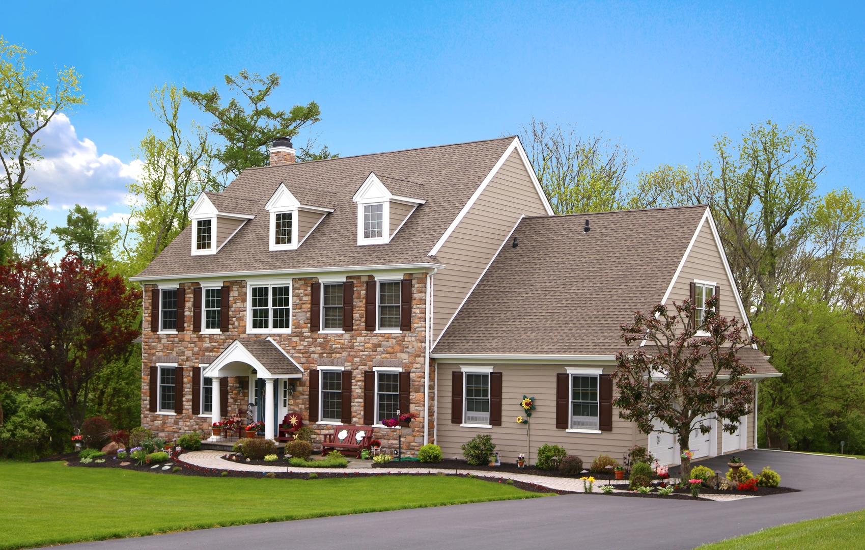 Misty Taupe, Horizontal Lap Siding