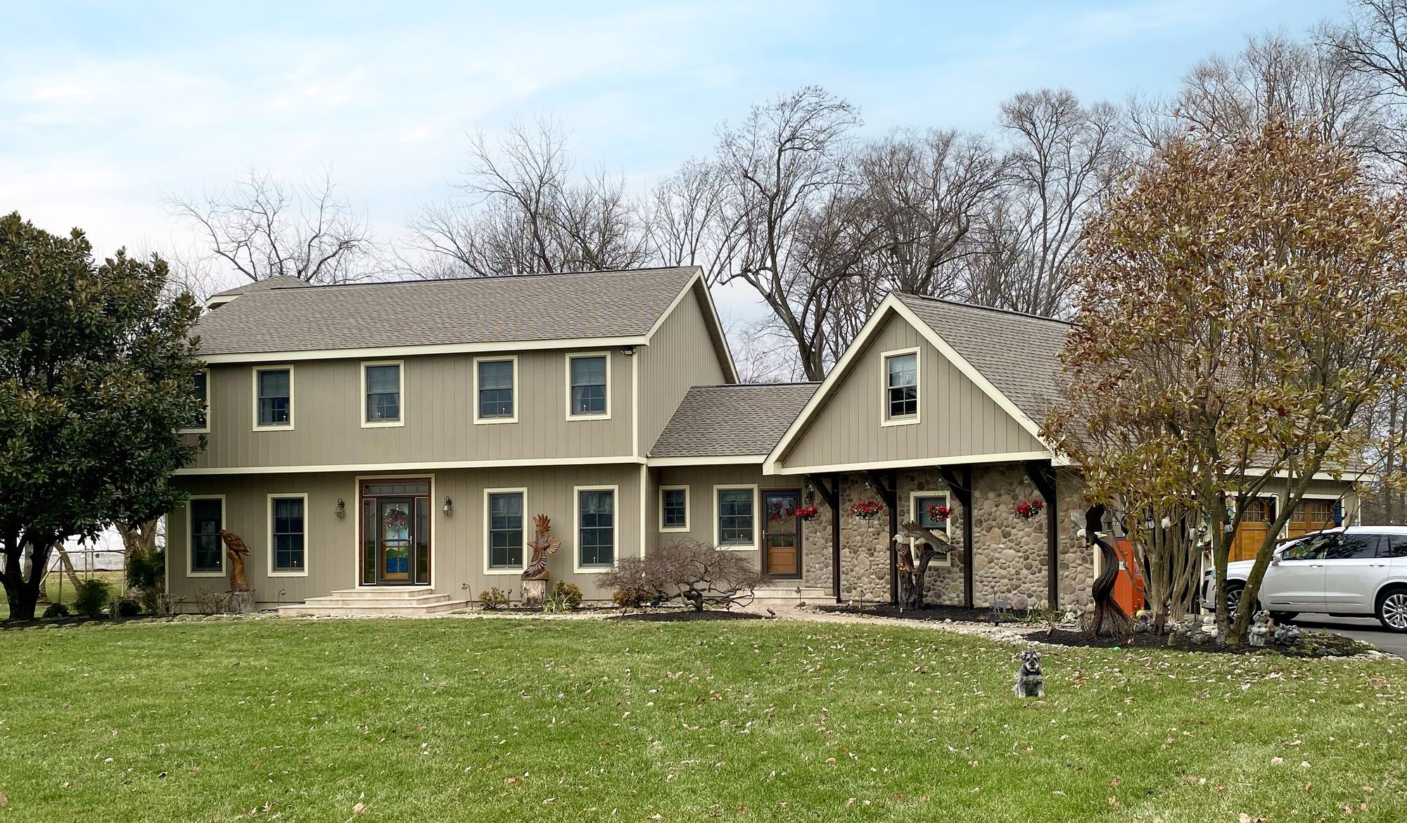 Misty Taupe, Horizontal Lap Siding