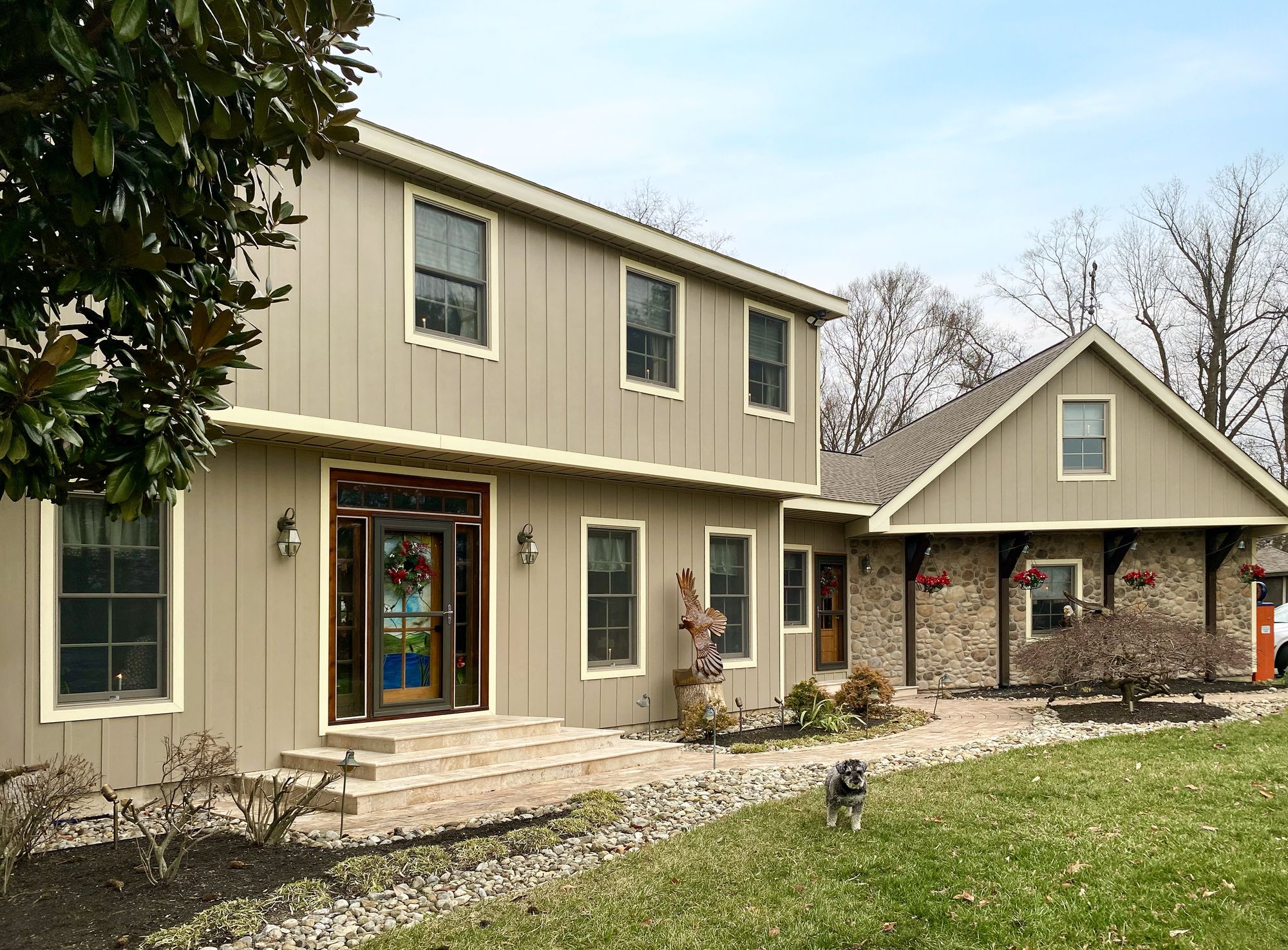 Misty Taupe, Horizontal Lap Siding