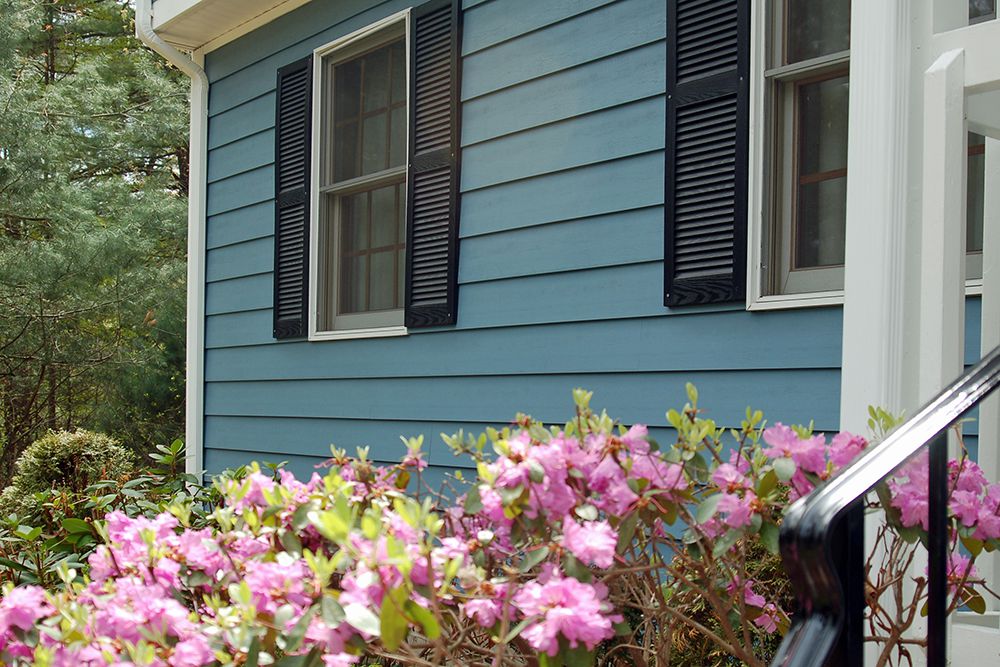 Harbor Blue, Horizontal Lap siding