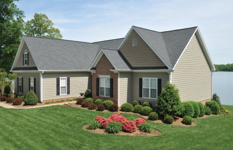 Misty Taupe, Horizontal Lap Siding
